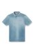 Blue Jersey polo shirt with logo embroidery