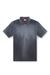 Black Jersey polo shirt with logo embroidery