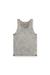 Grey  Denim-effect tank top