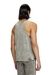 Grey  Denim-effect tank top