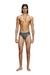 Green 3-pack of briefs plain and camo