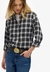 CHECK FLANNEL BOYFRIEND SHIRT