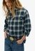 CHECK FLANNEL BOYFRIEND SHIRT
