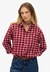 CHECK FLANNEL BOYFRIEND SHIRT