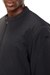 Black Padded nylon biker jacket