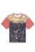 Black and Green T-shirt with glitch camo print