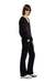 Black/Dark grey Bootcut Jeans Low Waist 2007 Zatiny