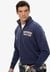 VINTAGE ATHLETIC HALF ZIP