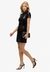 MANDARIN SEQUIN MINI DRESS