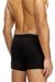 Black Three-pack of plain long boxer briefs