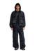 Black Jacket in batavia-weave denim