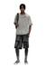 Black P-Tain-Mesh Shorts