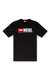 Black T-Shirt With Diesel Patch Logo