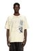White T-shirt with patch detail