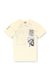 White T-shirt with patch detail