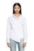 White Wrap shirt with logo charm