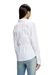 White Wrap shirt with logo charm