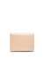 Nude Tri-fold wallet in leather