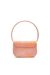 Pink 1DR-Iconic shoulder bag in pop colour denim