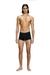 Black Three-pack plain boxer briefs