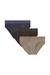 Multicolor Three-pack boxer briefs