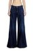 Dark Blue D-Akii Flare Fit Jeans