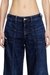 Dark Blue D-Akii Flare Fit Jeans