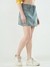 WASHED MINI SKIRT