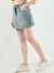 WASHED MINI SKIRT
