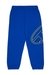 Blue Sweatpants with mega Oval D embroidery