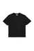 Black T-shirt with mega Oval D embroidery