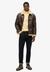 FAUX SHEARLING AVIATOR JACKET