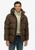HOODED 5 BAFFLE SPORTS PUFFER