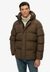 HOODED 5 BAFFLE SPORTS PUFFER