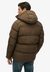 HOODED 5 BAFFLE SPORTS PUFFER