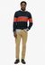 COTTON STRIPE CABLE JUMPER