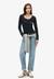 ATHLETIC BUTTON DOWN LS TOP