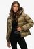 HOODED LUXE SPORTS PUFFER