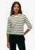 COUNTRY CLUB LS STRIPE TOP