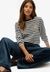 COUNTRY CLUB LS STRIPE TOP
