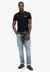 ESSENTIAL CONTRAST EMB TEE
