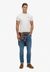 ESSENTIAL CONTRAST EMB TEE