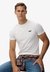 ESSENTIAL CONTRAST EMB TEE