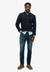 COTTON HALF ZIP KNIT