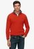 COTTON HALF ZIP KNIT
