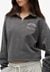 ATHLETIC COLLARED HALF ZIP