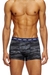 Multicolor 3-pack of boxer briefs plain and camo