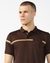METALLIC CHEST STRIPE POLO