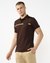 METALLIC CHEST STRIPE POLO