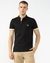 CHROME TEXTURED FLATKNIT POLO